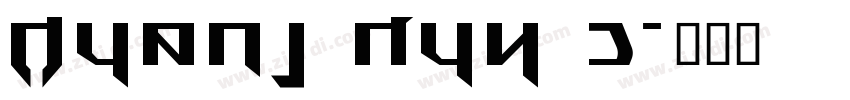 Metal Reg 2字体转换